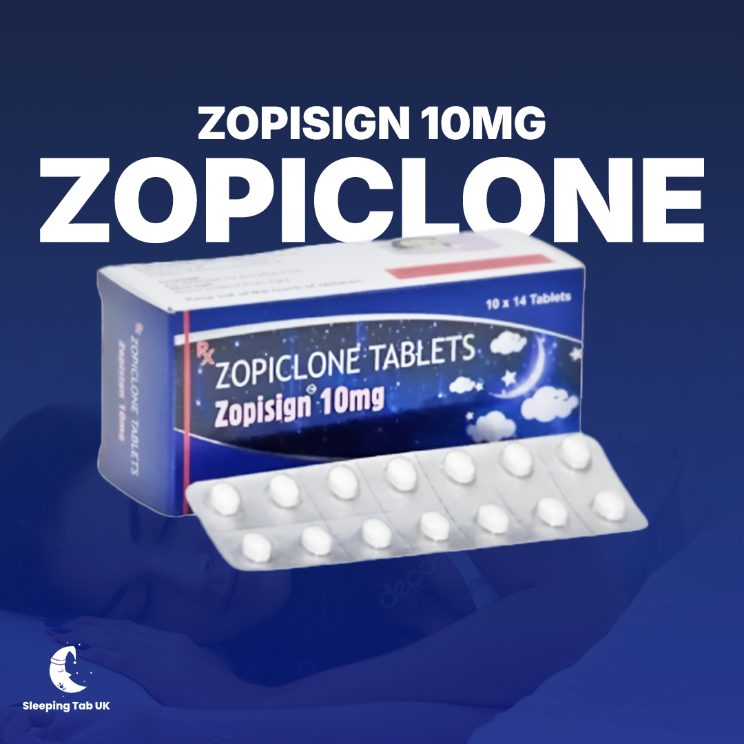 Zopiclone Tablets Zopisign 10mg 